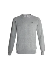 BUENOS AIRES PULL COTON COL ROND OTAGO MOON GREY HEATHER BUENOS AIRES PULL COTON COL ROND OTAGO MOON GREY HEATHER