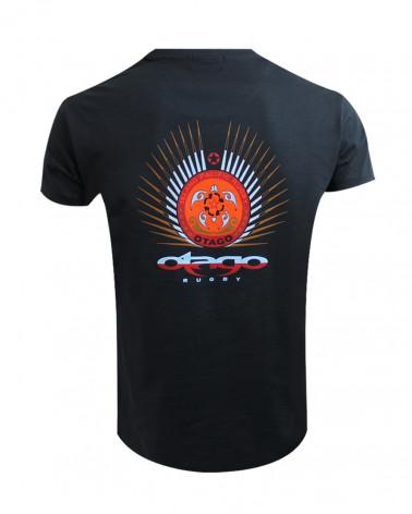 T-shirt Mangaray Otago rugby bleu marine col rond homme