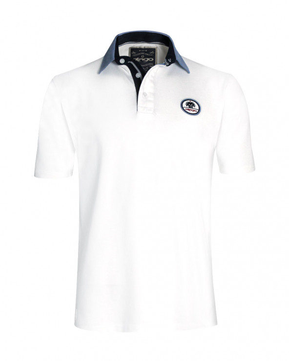 Polo Tikland Otago écru pour homme