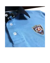 FLOWER POLO MC OTAGO BLEU LAVANDE FLOWER POLO MC OTAGO BLEU LAVANDE