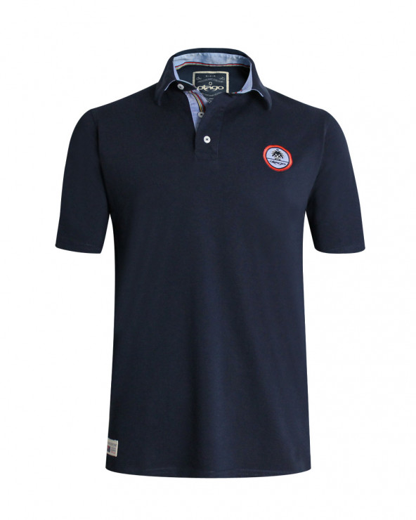 Polo Flosset bleu marine pour homme