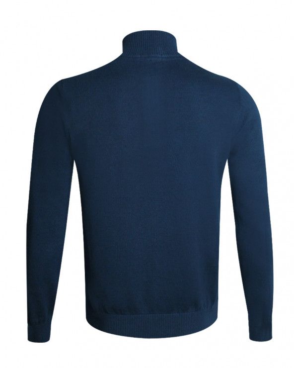 Dos du pull  Bologne Otago bleu marine pour homme