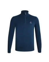 BOLOGNE PULL COL 3/4 ZIP OTAGO BLEU MARINE BOLOGNE PULL COL 3/4 ZIP OTAGO BLEU MARINE