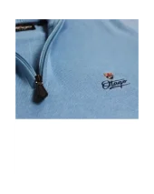 BOLOGNE PULL COL 3/4 ZIP OTAGO BLEU CIEL BOLOGNE PULL COL 3/4 ZIP OTAGO BLEU CIEL
