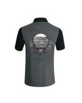 OFFITEAM POLO MC OTAGO GRIS/NOIR OFFITEAM POLO MC OTAGO GRIS/NOIR