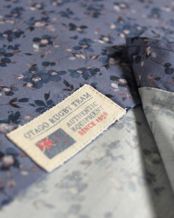 Détail produit de la chemise 126 Otago bleu pour homme
