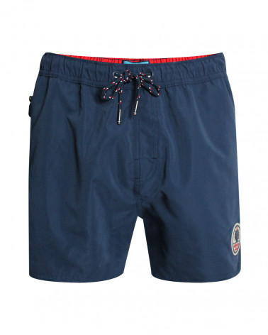 Short de bain Achille Otago rugby bleu marine pour homme