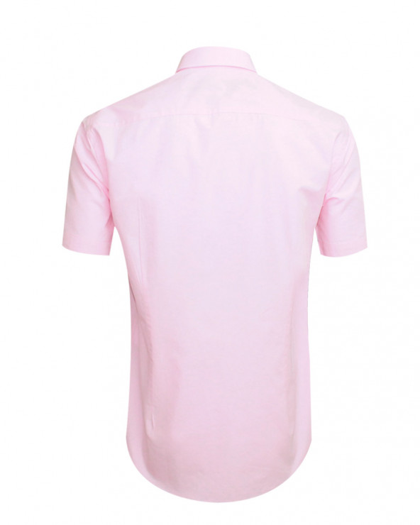 Dos de la chemise Buenos Aires Otago manches courtes rose pour homme