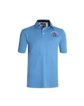 SERIOUSTAG POLO MC OTAGO BLEU CIEL