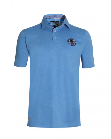 Polo Griboss Otago bleu ciel pour homme
