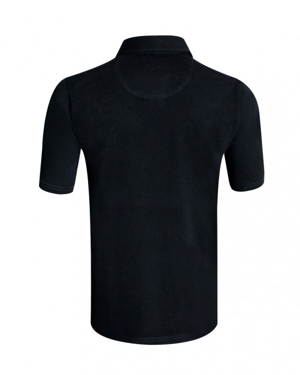 Dos du polo Flash noir pour homme