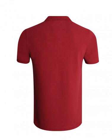 Dos du polo Swansea Otago bordeaux pour homme