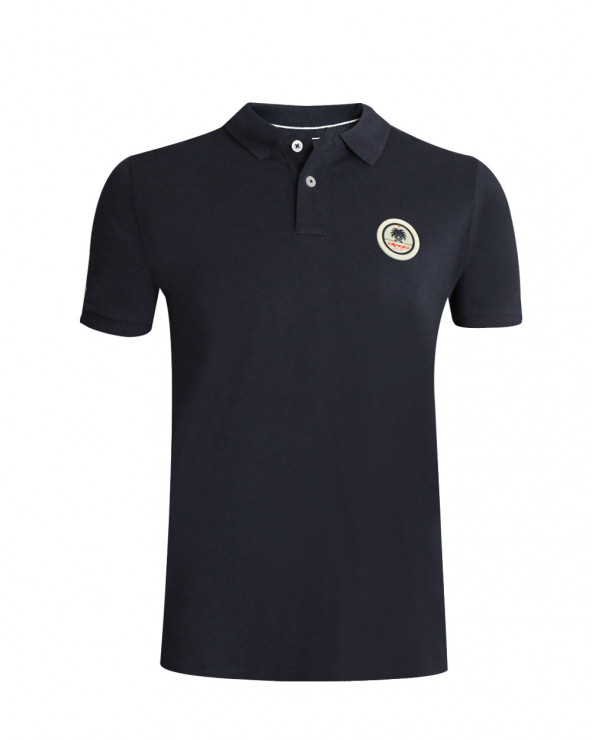 Polo manches courtes Swansea Otago rugby gris foncé homme