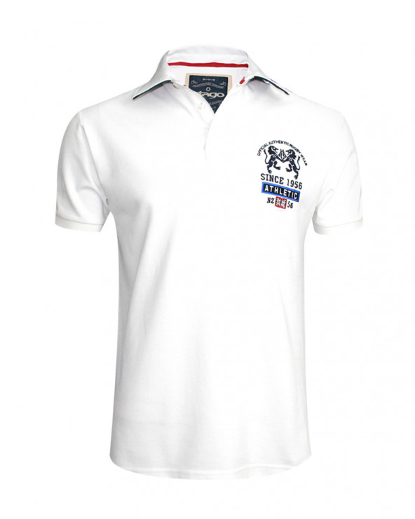 Polo Liothentic Otago écru pour homme