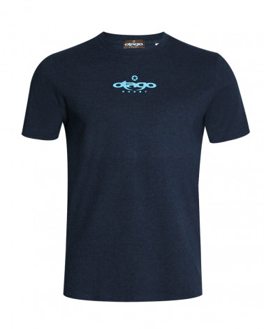 Tee shirt Paddle Otago navy blue heather pour homme