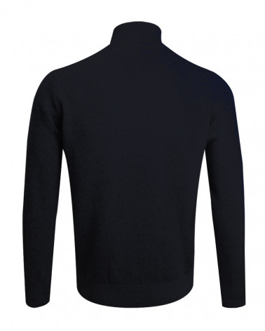 Dos du pull Buenos aires col zip Otago noir pour homme