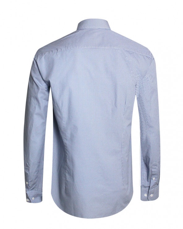 Dos de la chemise 142 Otago bleu ciel pour homme