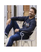 JAMAKO SWEAT COL ROND OTAGO BLEU MARINE JAMAKO SWEAT COL ROND OTAGO BLEU MARINE