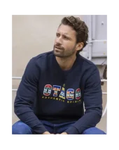 JAMAKO SWEAT COL ROND OTAGO BLEU MARINE JAMAKO SWEAT COL ROND OTAGO BLEU MARINE