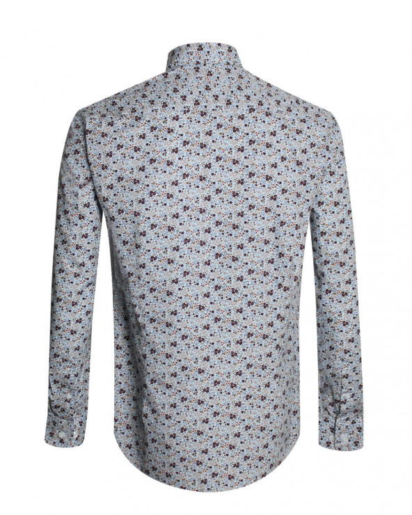 Dos de la chemise 194 Otago bleu ciel pour homme
