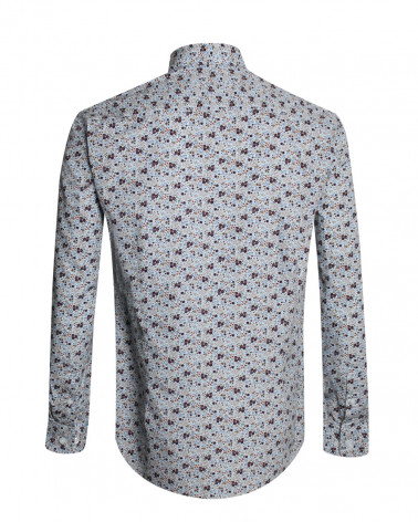 Dos de la chemise 194 Otago bleu ciel pour homme
