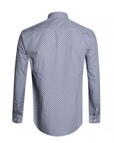 Dos de la chemise 195 Otago bleu ciel pour homme