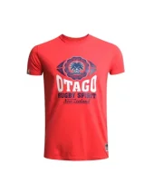 BURNS EVERLANDY TSHIRT OTAGO RUGBY FRAMBOISE BURNS EVERLANDY TSHIRT OTAGO RUGBY FRAMBOISE