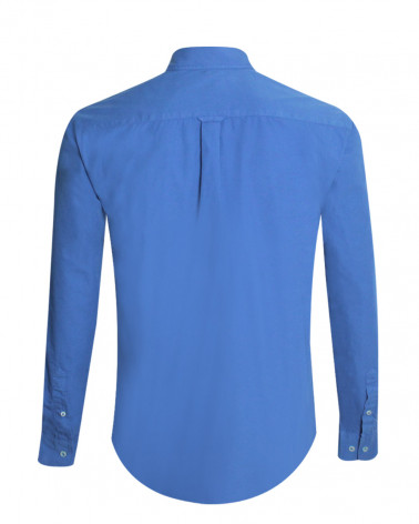 Dos de la chemise Pretin Buenos aires Otago bleu lavande pour homme