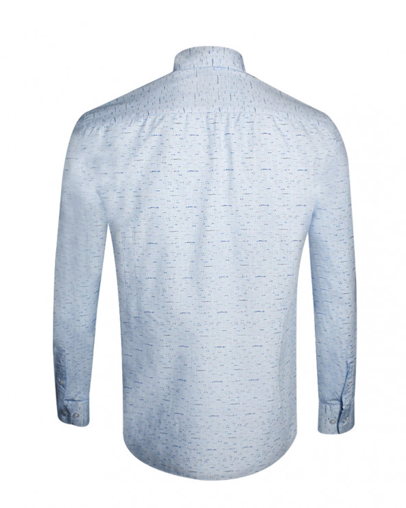 Dos de la chemise Ete 2004 Otago bleu ciel pour homme