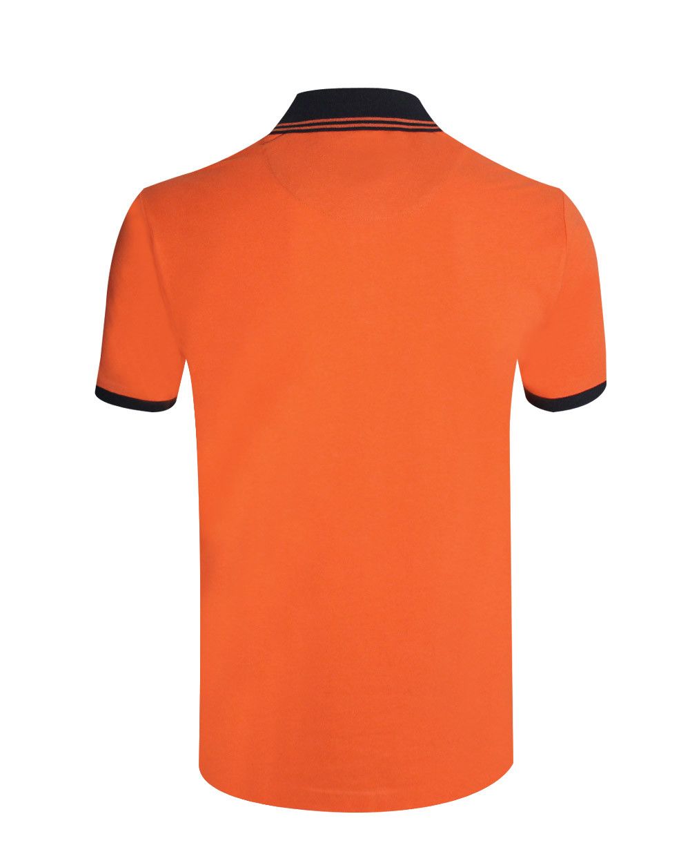 Polo manches courtes Griffax Otago rugby orange pour homme