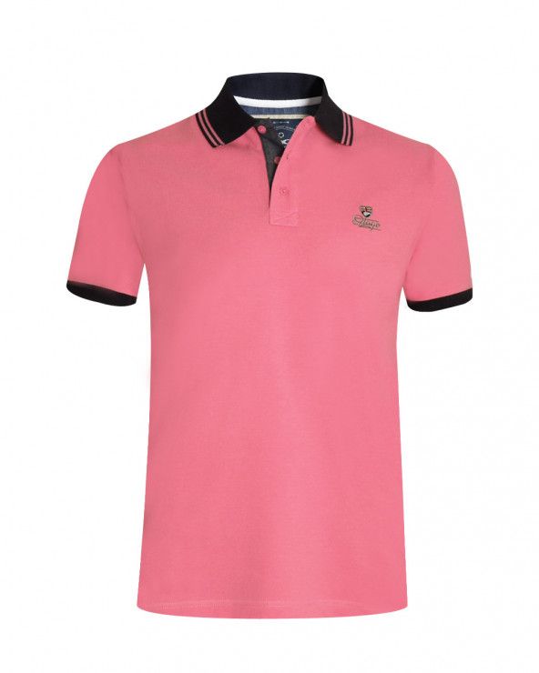 Polo manches courtes Griffax Otago rugby glory rose pour homme