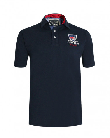 Polo Ben Otago marine pour homme