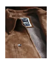 SUEDE VESTE CUIR OTAGO MARRON SUEDE VESTE CUIR OTAGO MARRON