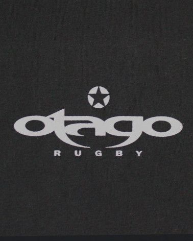 Sérigraphie devant du tee-shirt Piena Otago noir pour homme