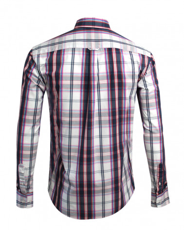 Dos de la chemise Tang Otago écru pour homme