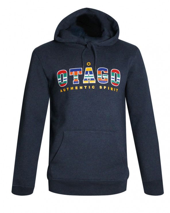 Sweat Jamako col rond Otago rugby marine chiné pour homme