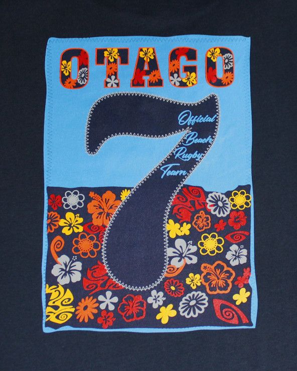 Sérigraphie au dos du tee shirt Flopasten pour homme