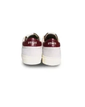 BASKETS CUIR LENNY OTAGO BLANC/BLEU/ROUGE BASKETS CUIR LENNY OTAGO BLANC/BLEU/ROUGE