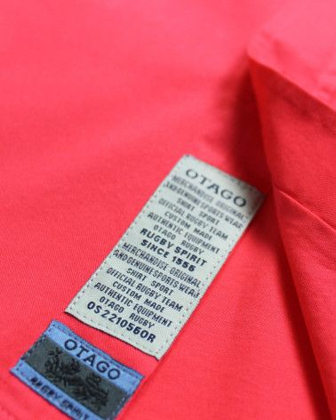 Détail produit de la chemise Buenos Aires Otago corail JJ pour homme