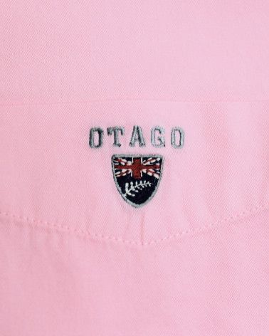 Broderie côté coeur de la chemise Buenos Aires Otago pink JJ homme