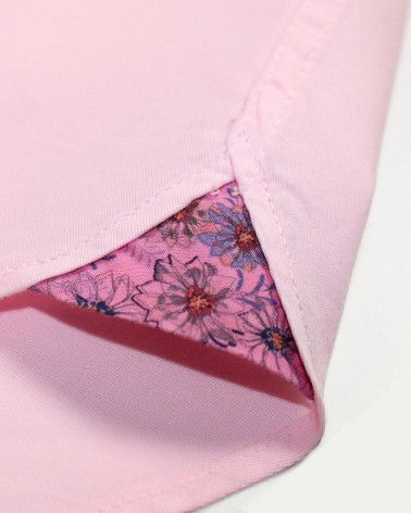 Détail produit de la chemise Buenos Aires Otago manches courtes pink JJ homme