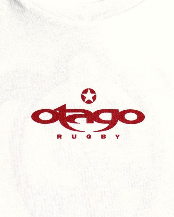 Sérigraphie devant du tee-shirt Tortue7 Otago Ivoire pour homme