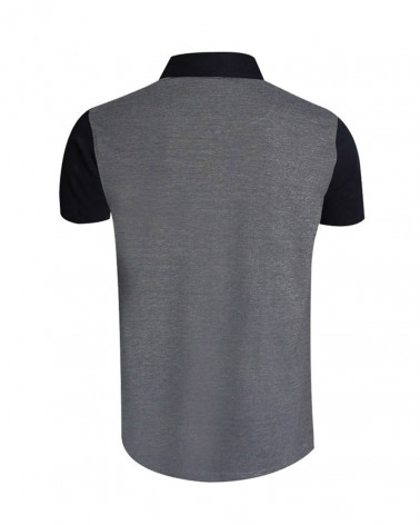 Dos du polo Otabadge Otago rayé marine pour homme