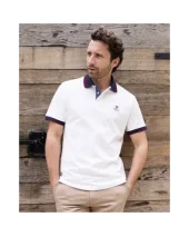 GRIFFAX POLO MC OTAGO ÉCRU