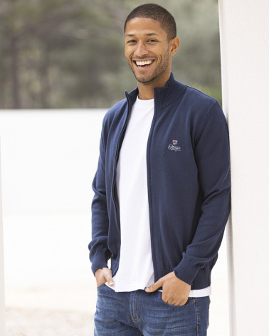 Gilet Bologne Otago rugby bleu marine pour homme