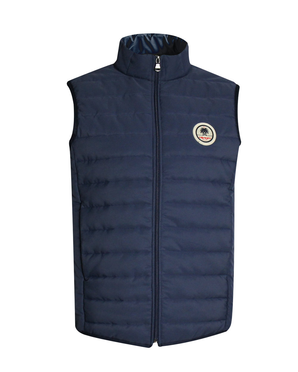 Doudoune sans manche TAHUJET otago rugby bleu marine pour Homme
