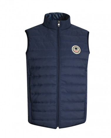 Doudoune sans manche TAHUJET otago rugby bleu marine pour Homme