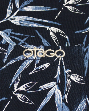 Broderie côté coeur du polo Piranha Otago bleu marine pour homme