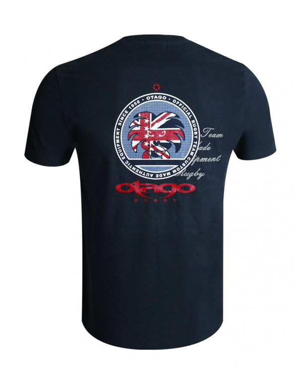 Tee shirt BEN Otago rugby marine pour homme