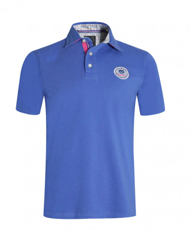 Polo Cross bleu lavande pour homme